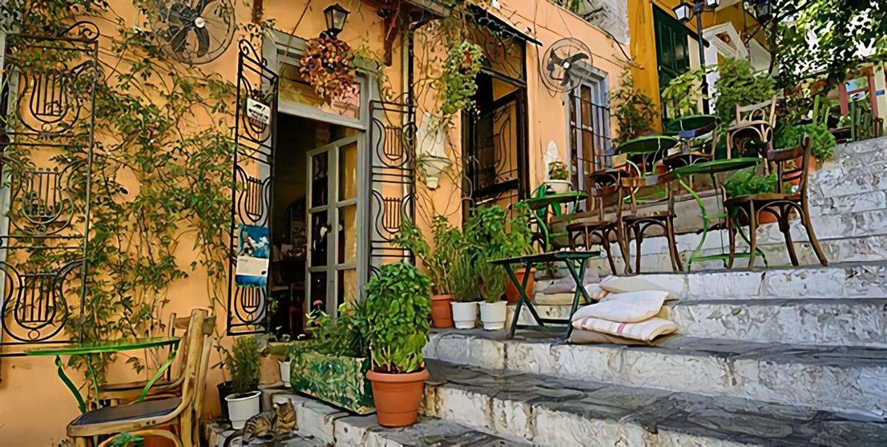 Vintage Charm By The Acropolis! Lägenhet Aten Exteriör bild